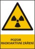 Pozor radioaktivní záření